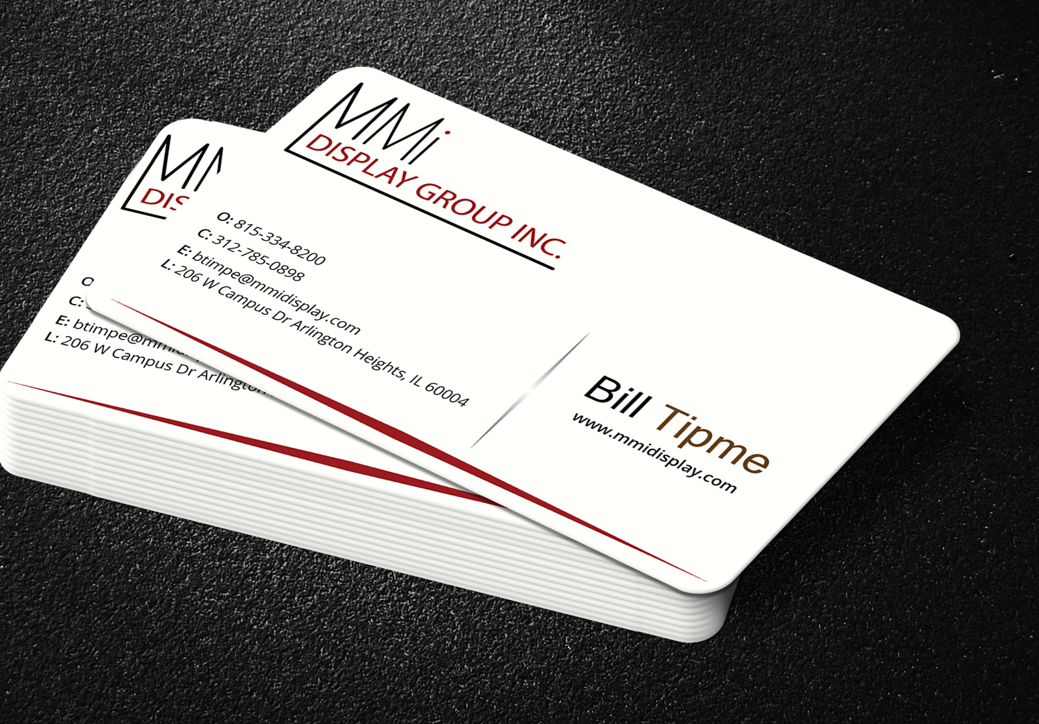 Design de Carte de Visite par Fardinkhan194 pour MMI DISPLAY GROUP, INC. | Design #14613084