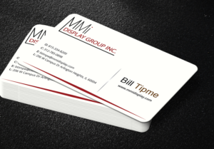 Design de Carte de Visite par Fardinkhan194 pour MMI DISPLAY GROUP, INC. | Design : #14613084