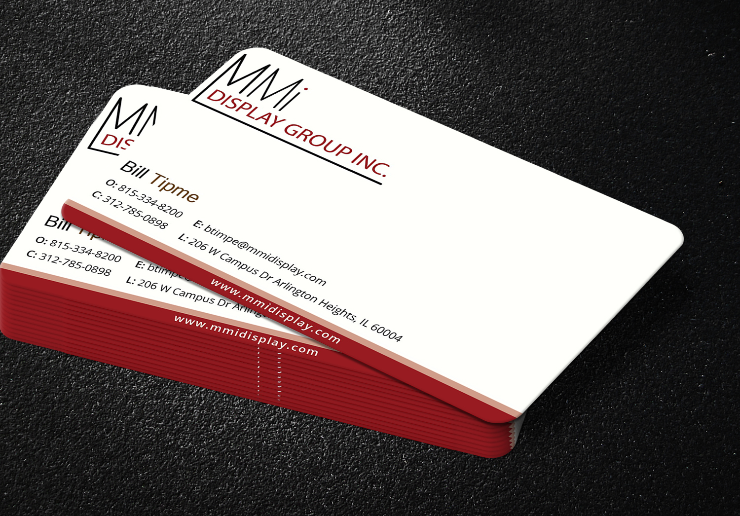 Business Card Design by Fardinkhan194 for MMI DISPLAY GROUP, INC. | Design #14613086
