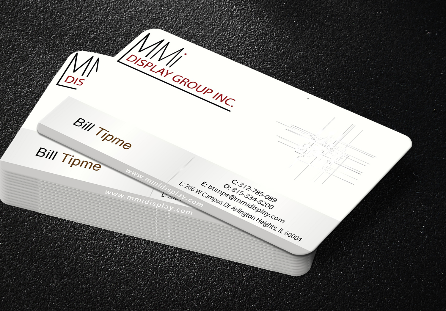 Design de Carte de Visite par Fardinkhan194 pour MMI DISPLAY GROUP, INC. | Design #14618038