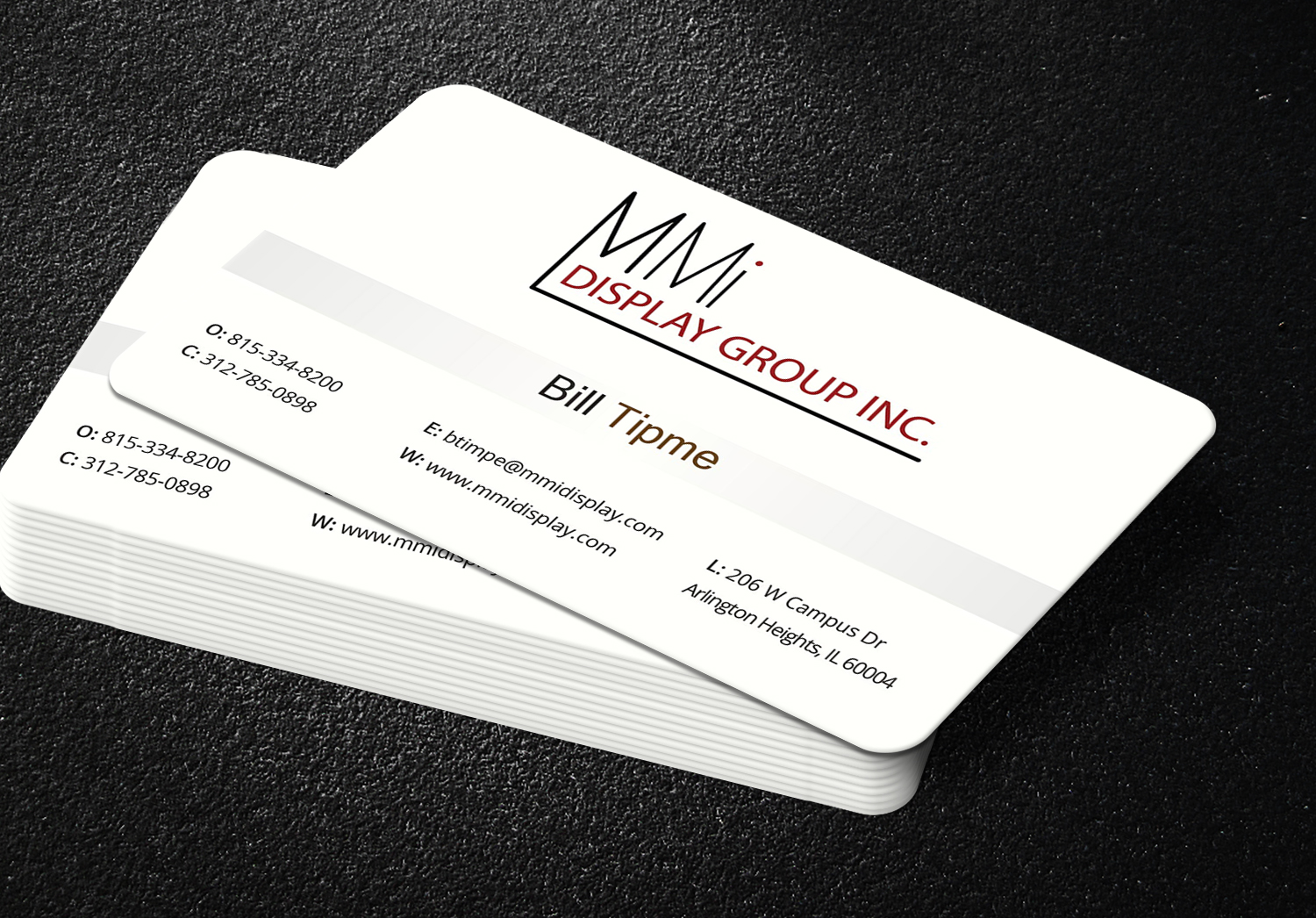 Business Card Design by Fardinkhan194 for MMI DISPLAY GROUP, INC. | Design #14618137