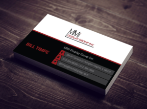 Business Card Design by D Creativez for MMI DISPLAY GROUP, INC. | Design #14595792