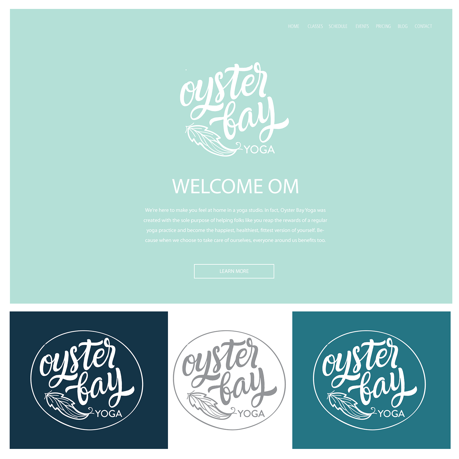 Logo Design by sharon bolder for Oyster Bay Yoga | Design #14948355