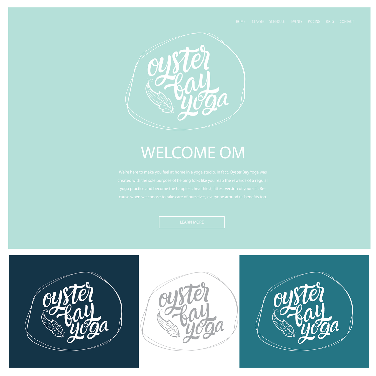 Logo Design by sharon bolder for Oyster Bay Yoga | Design #14960837