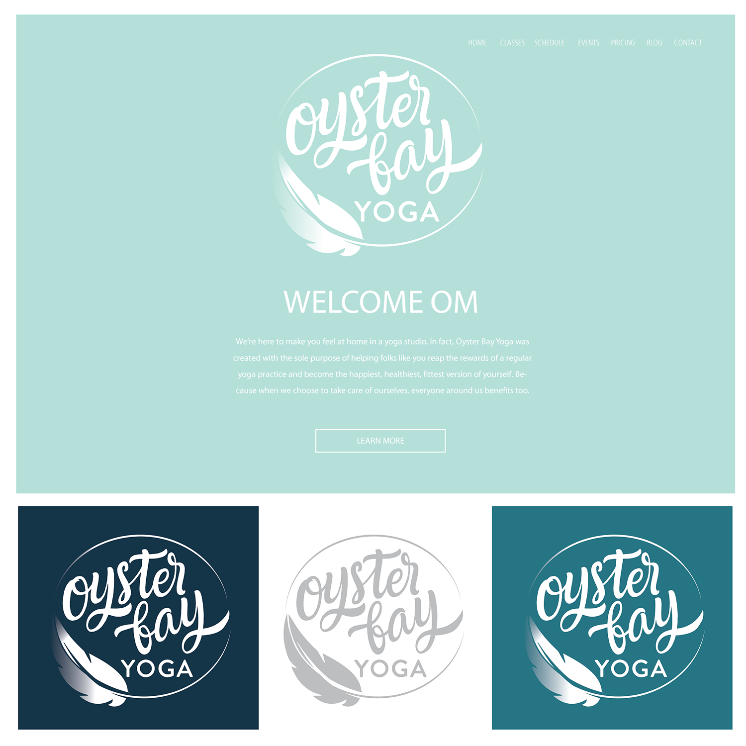 Logo Design by sharon bolder for Oyster Bay Yoga | Design #14972378