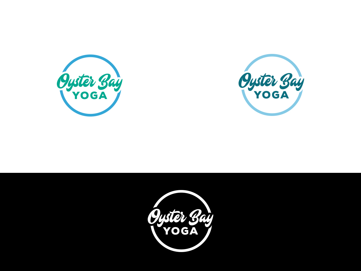 Logo Design by Slant Line Media for Oyster Bay Yoga | Design #14893437