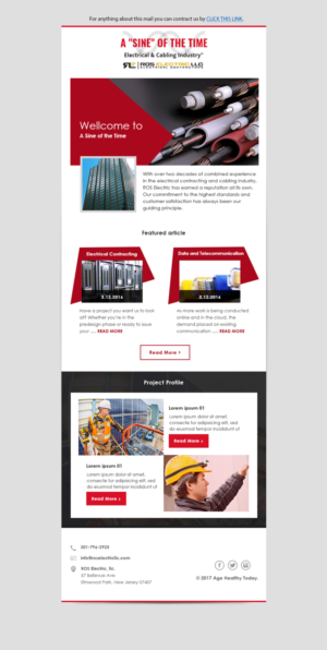 Newsletter Design by Dabashes Adhikery for this project | Design: #14758218