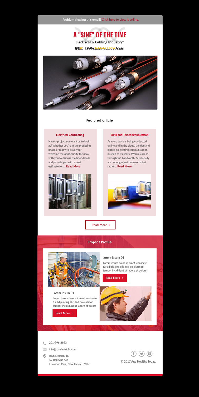 Newsletter Design by Dabashes Adhikery for this project | Design #14759868