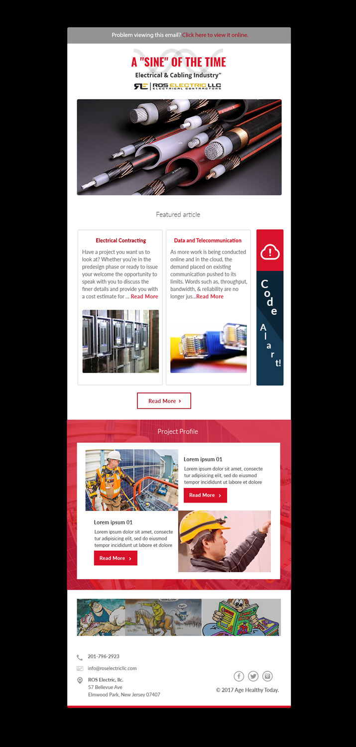 Newsletter Design by Dabashes Adhikery for this project | Design #14761264