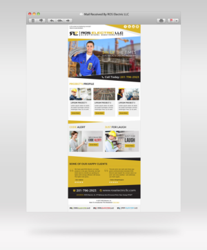 Newsletter Design by JustACreative1 for this project | Design: #14628458