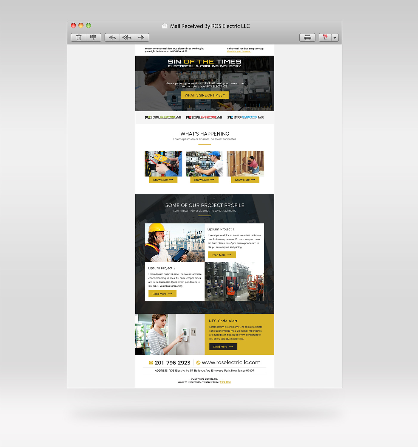 Newsletter Design by JustACreative1 for this project | Design #14657932