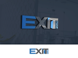 Logo Design by IMD-HUB for Exit Four  | Design: #14582416