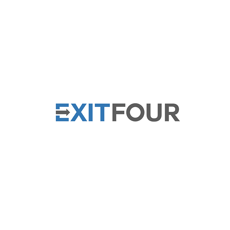 Logo Design by eddy for Exit Four  | Design #14583382