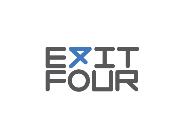 Logo Design by ABG for Exit Four  | Design #14585563