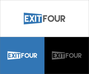 Logo Design by S.S. Mulla for Exit Four  | Design #14586703