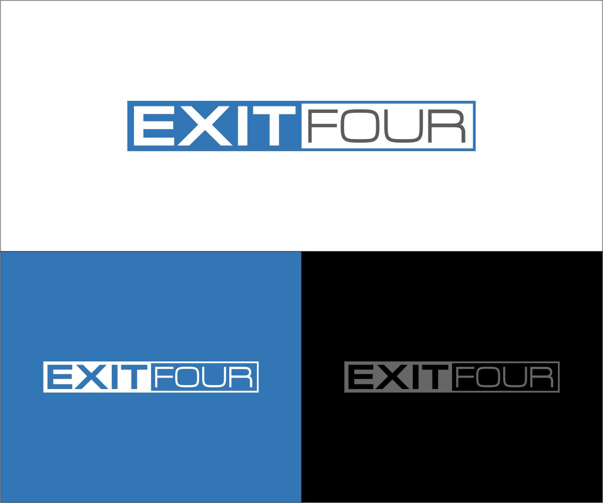 Logo Design by S.S. Mulla for Exit Four  | Design #14598925