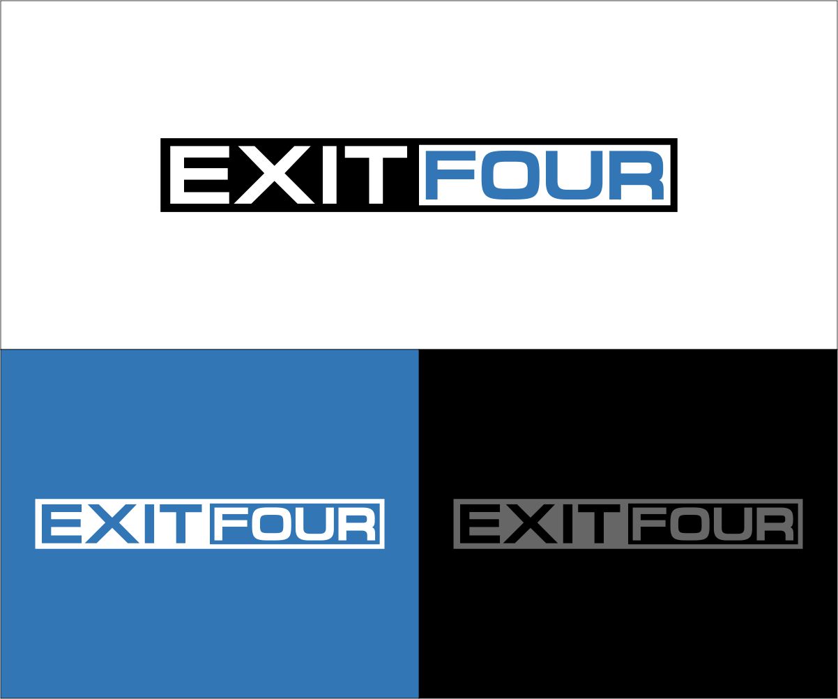 Logo Design by S.S. Mulla for Exit Four  | Design #14599131