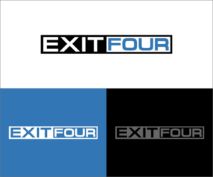 Logo Design by S.S. Mulla for Exit Four  | Design: #14599131