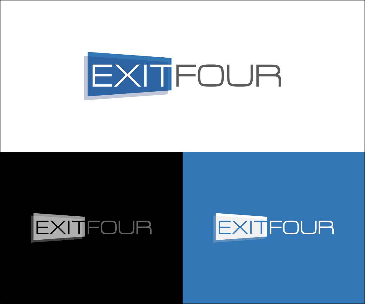 Logo Design by S.S. Mulla for Exit Four  | Design #14603931