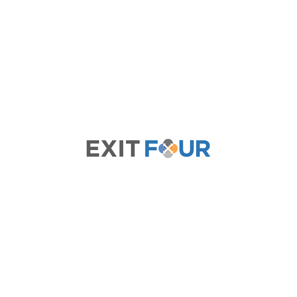 Logo Design by Chandru1230 for Exit Four  | Design #14585872