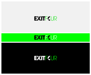 Logo Design by Bittersweet for Exit Four  | Design: #14582896