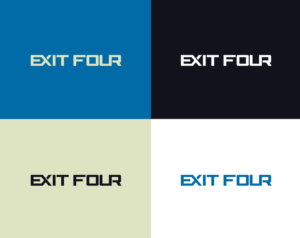 Logo Design by anonrotide for Exit Four  | Design: #14596814