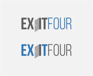 Logo Design by emdeee for Exit Four  | Design: #14585153