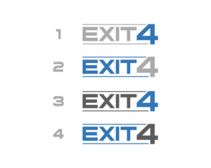 Logo Design by MAWBM for Exit Four  | Design: #14601142