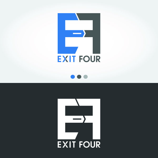 Diseño de Logo por bhattisultan66 para Exit Four  | Diseño #14586544