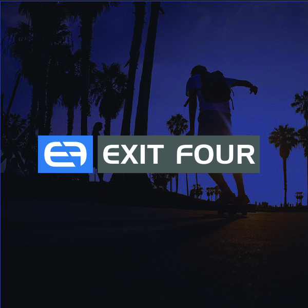 Logo Design by bhattisultan66 for Exit Four  | Design #14586659