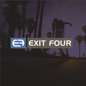 Logo Design by bhattisultan66 for Exit Four  | Design: #14586659