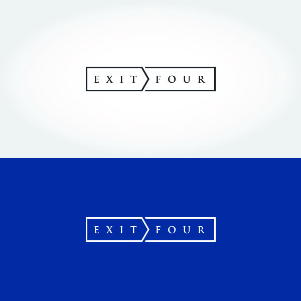 Diseño de Logo por bhattisultan66 para Exit Four  | Diseño #14588926