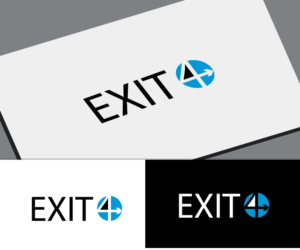 Logo Design by future logo.com for Exit Four  | Design #14582942