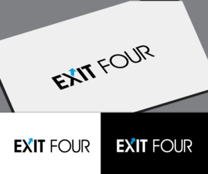 Logo Design by future logo.com for Exit Four  | Design: #14582943