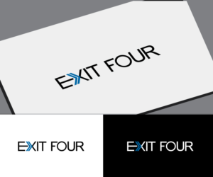 Logo Design by future logo.com for Exit Four  | Design: #14582944