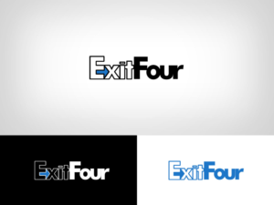 Logo Design by PRstudios for Exit Four  | Design: #14582876