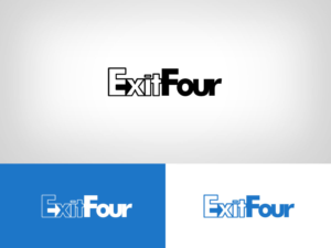 Logo Design by PRstudios for Exit Four  | Design: #14582877