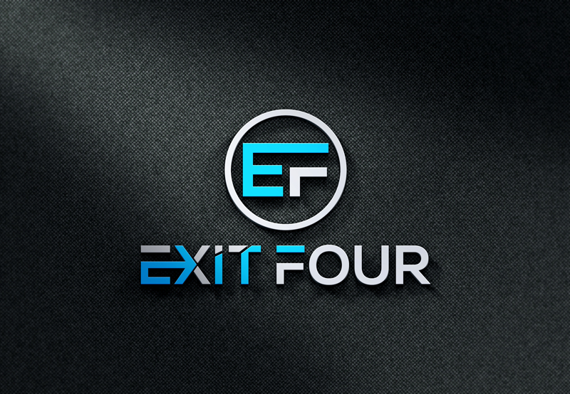 Logo Design by imnurealam for Exit Four  | Design #14584979