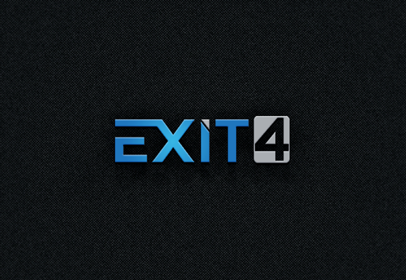 Logo Design by asman for Exit Four  | Design #14585281