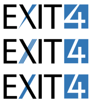 Logo Design by lengoc2d for Exit Four  | Design: #14604417