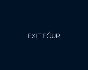 Logo Design by Black_idea for Exit Four  | Design: #14594864