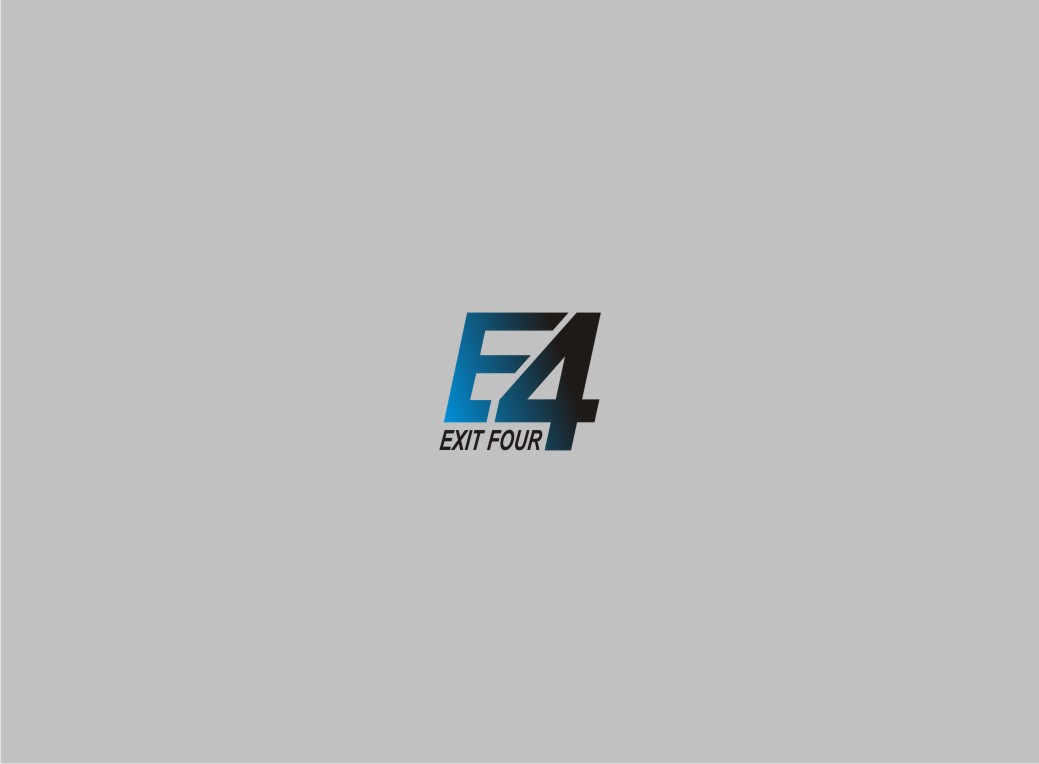 Logo Design by purnomofajar1003 for Exit Four  | Design #14586455