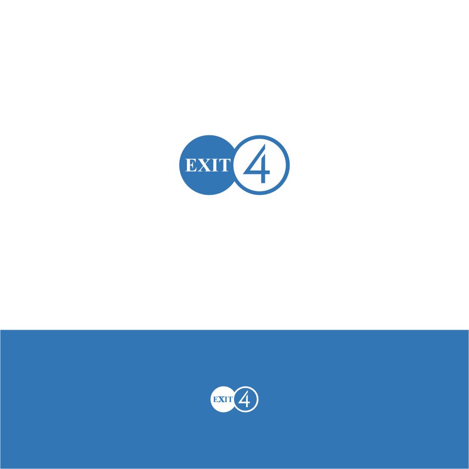 Logo Design by dennyhendry for Exit Four  | Design #14583262