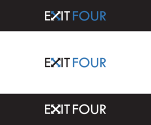 Logo Design by designerD1997 for Exit Four  | Design: #14592552