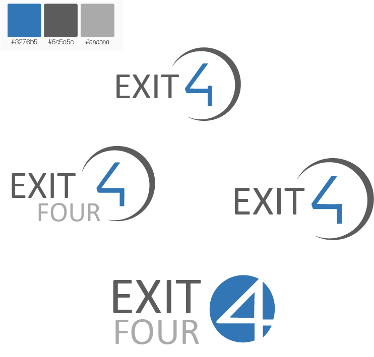 Design de Logo par Oliver 4 pour Exit Four  | Design #14593739