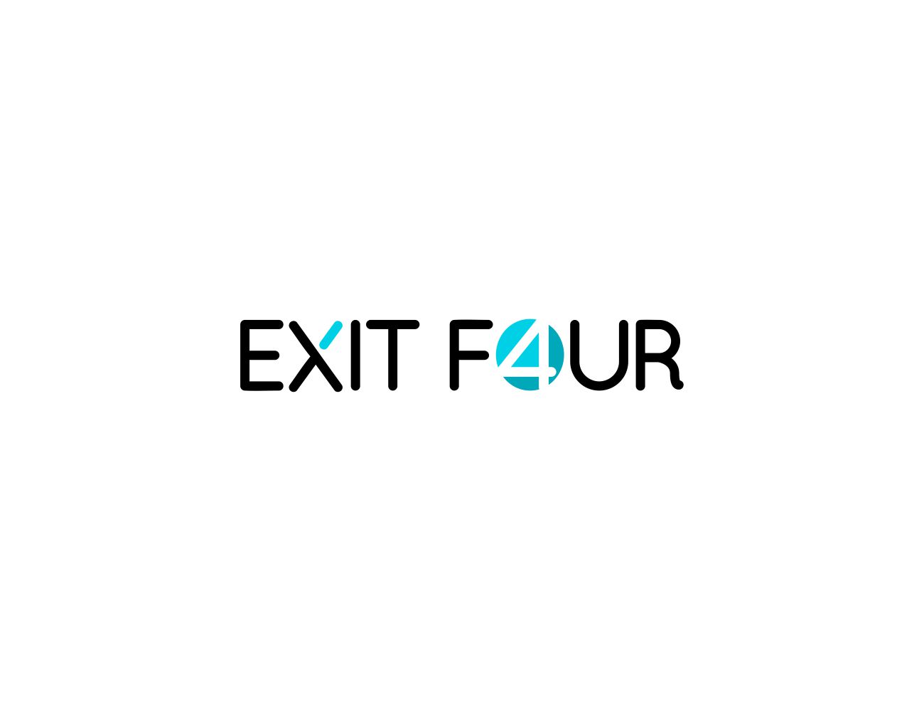 Logo Design by MOH Studio for Exit Four  | Design #14586833