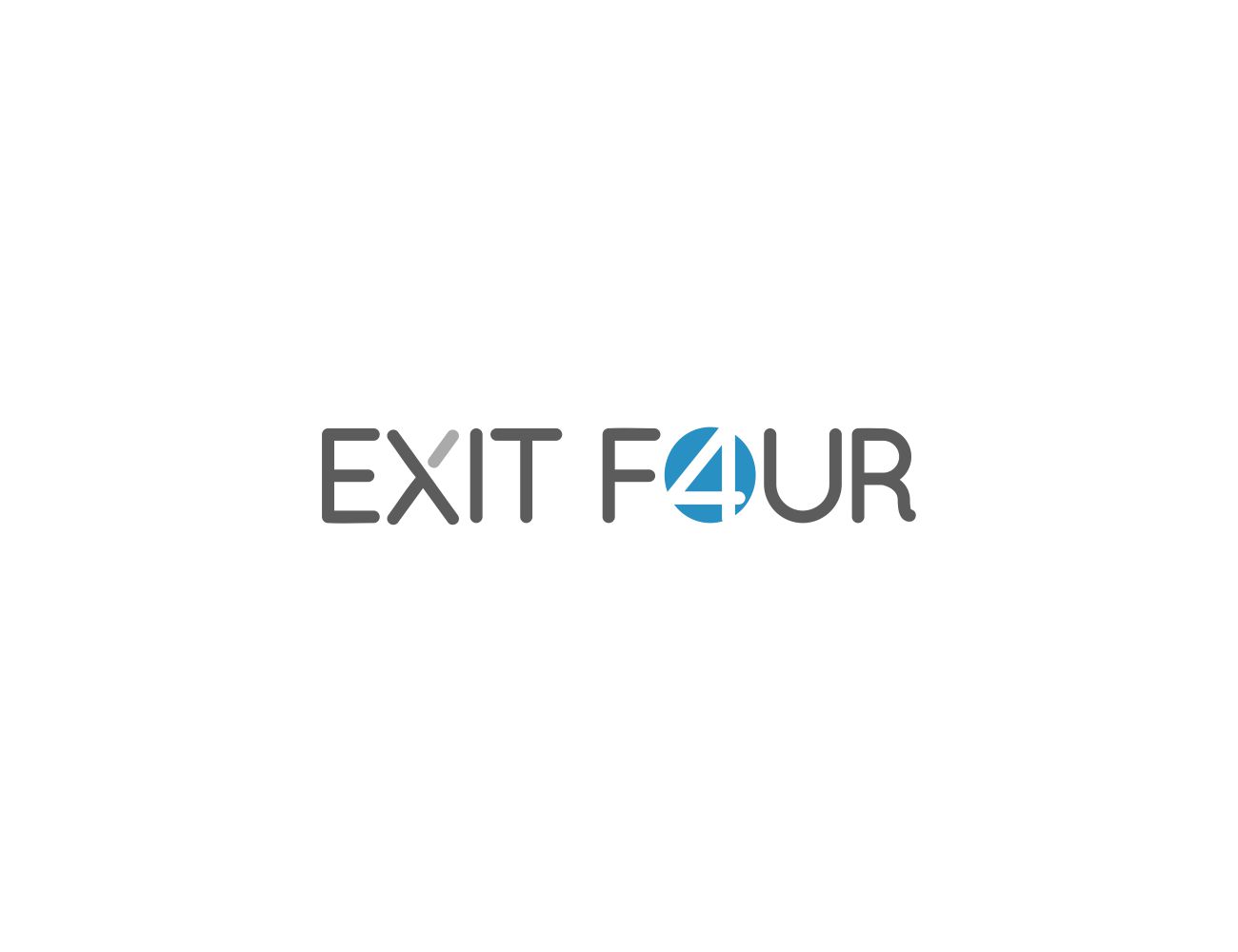 Logo Design by MOH Studio for Exit Four  | Design #14586835