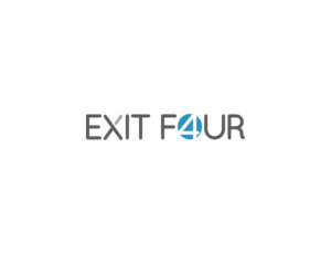 Logo Design by Edu Morente for Exit Four  | Design #14586835