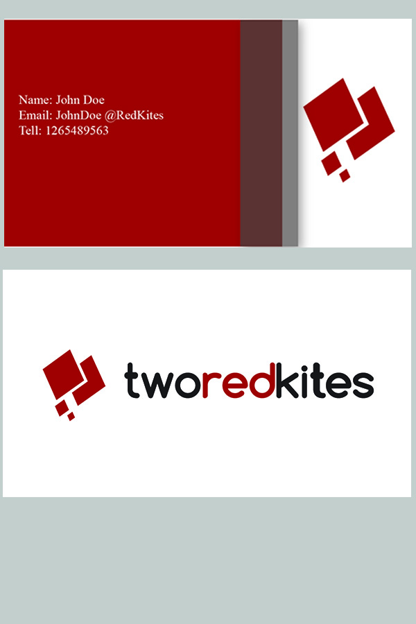 Visitenkarten-Design von Zaakirah für 2 Red Kites | Design #2554411