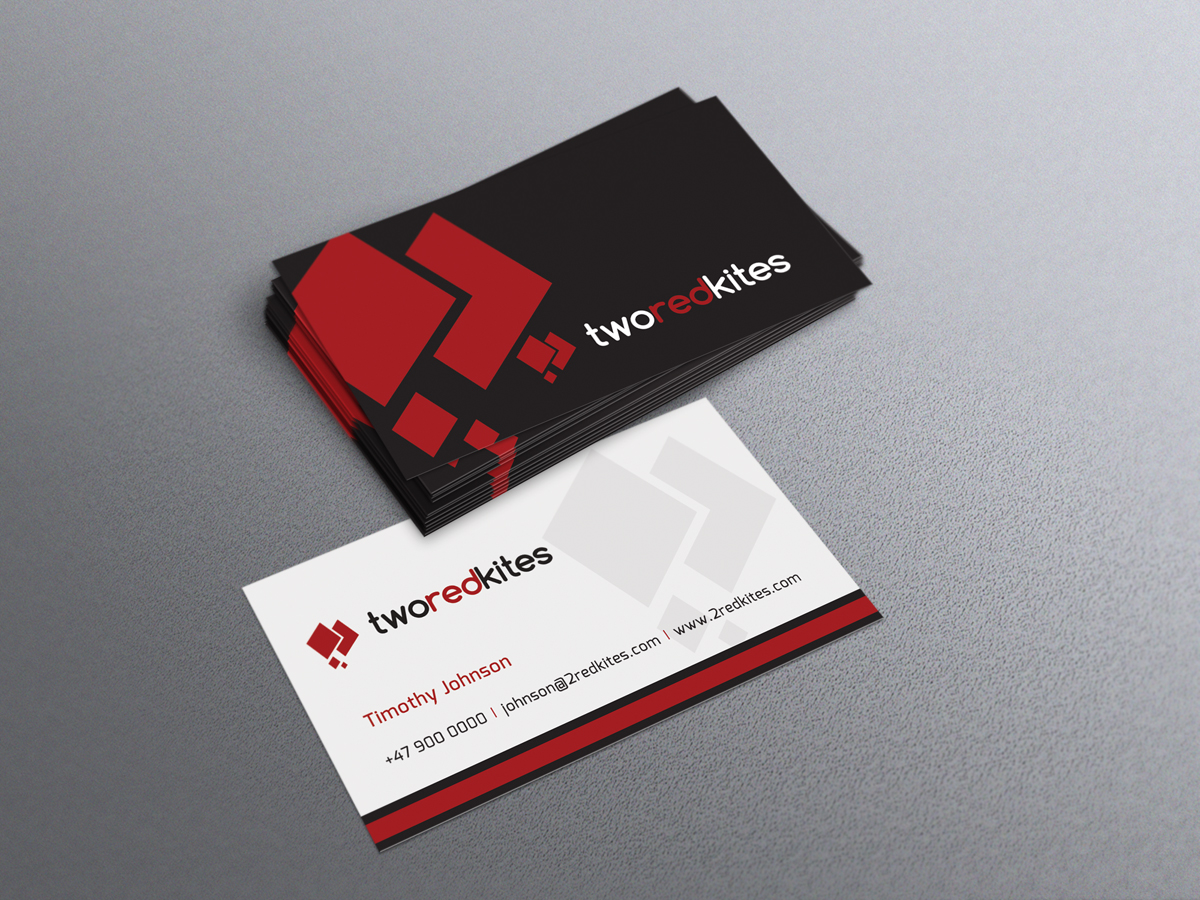 Business Card Design by diRtY.EMM for 2 Red Kites | Design #2541837